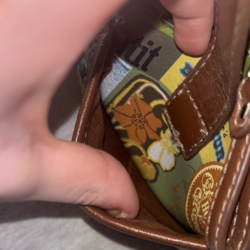 Relic Multicolor Patchwork Shoulder Bag - image 5